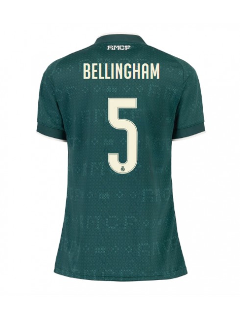Zenske Futbalové oblečenie Real Madrid Jude Bellingham #5 2026-27 Krátky Rukáv - Preč Zenske Futbalové oblečenie Real Madrid Jude Bellingham #5 2026-27 Krátky Rukáv - Preč